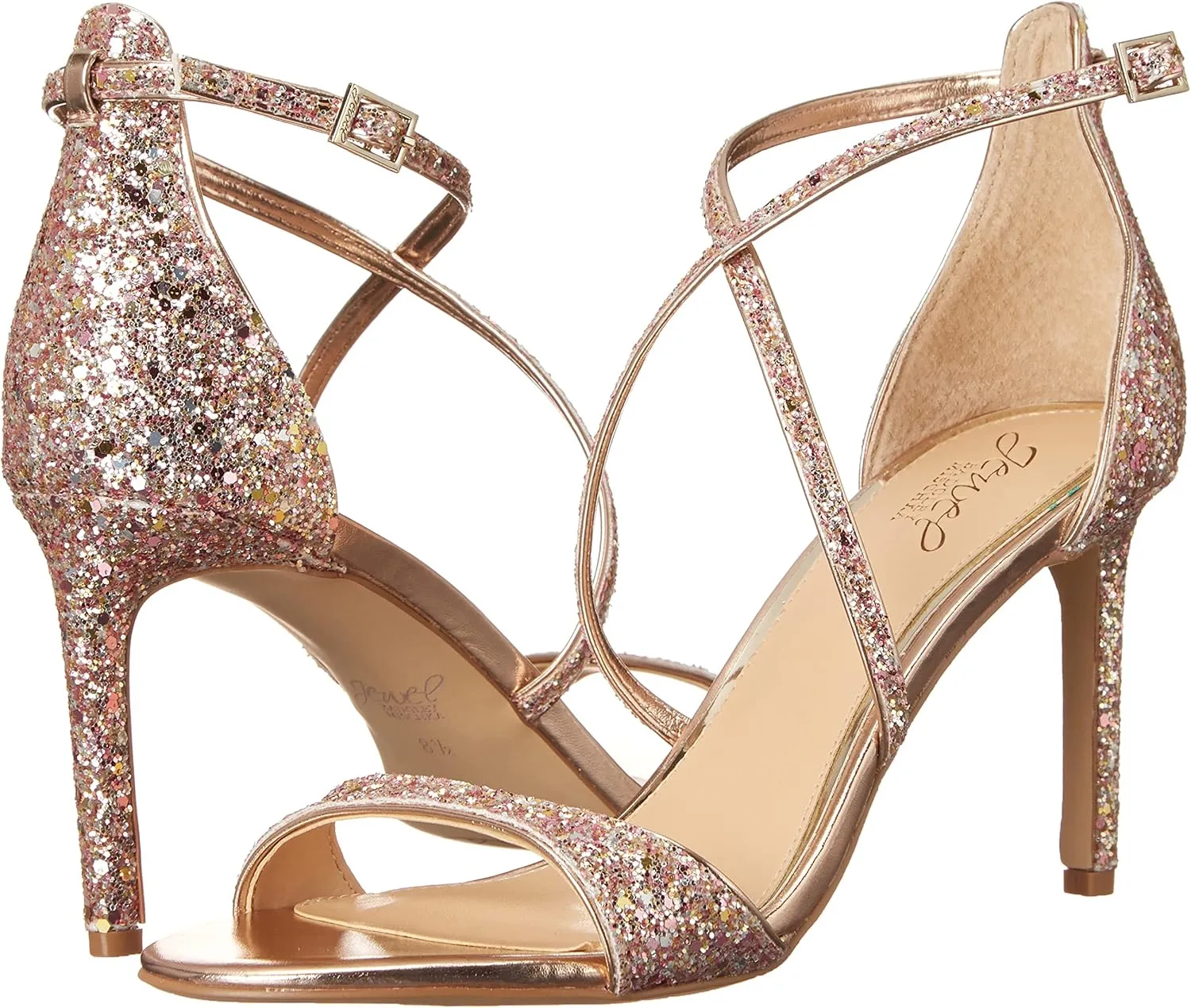 Jewel Badgley Mischka Women's Dimitra Heeled Sandal