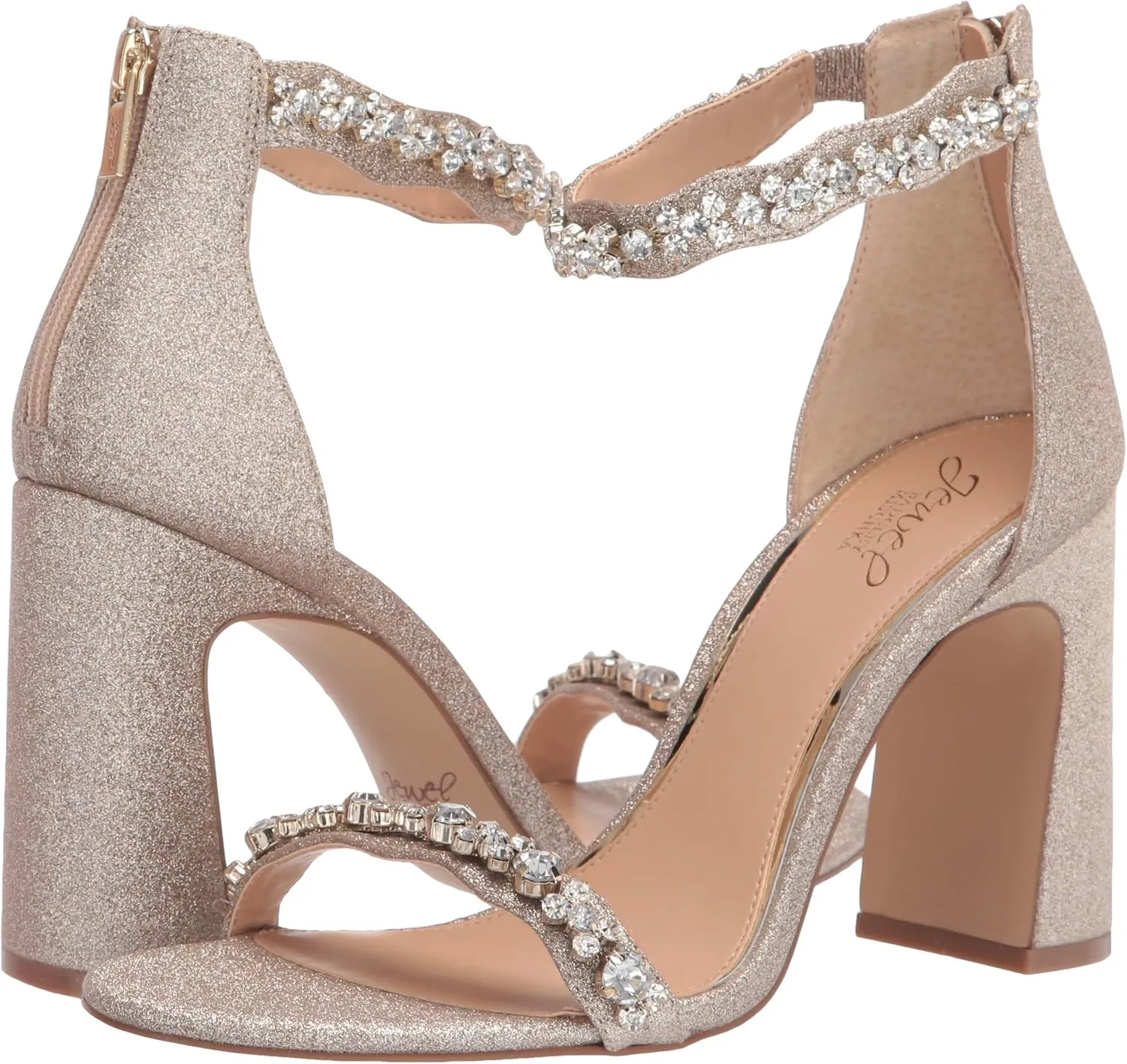Jewel Badgley Mischka Women's Odessa Heeled Sandal