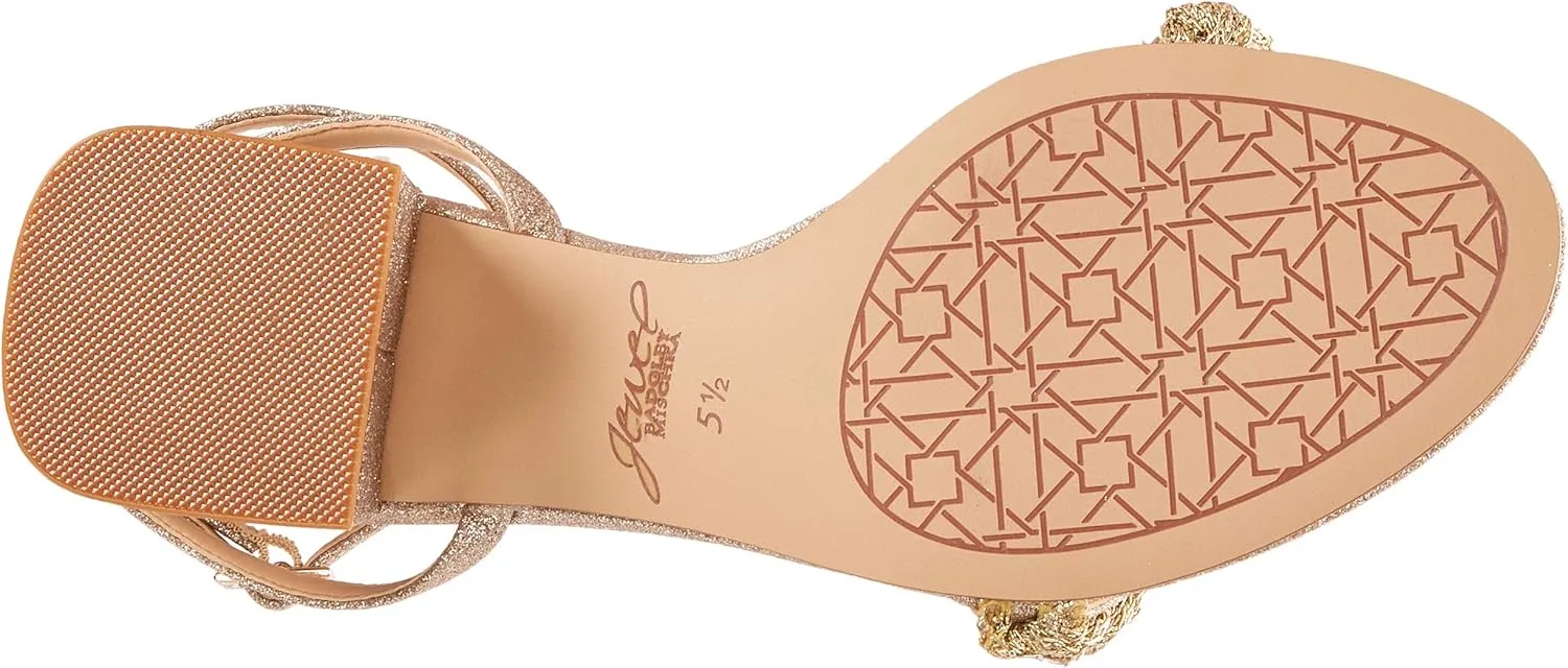 Jewel Badgley Mischka Women's Ornamented Sandal Heeled