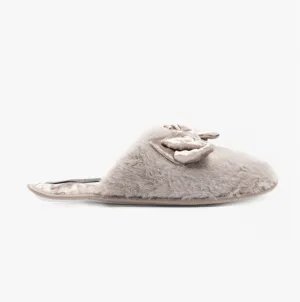 Jo & Joe BEAU Womens Mule Slippers Grey