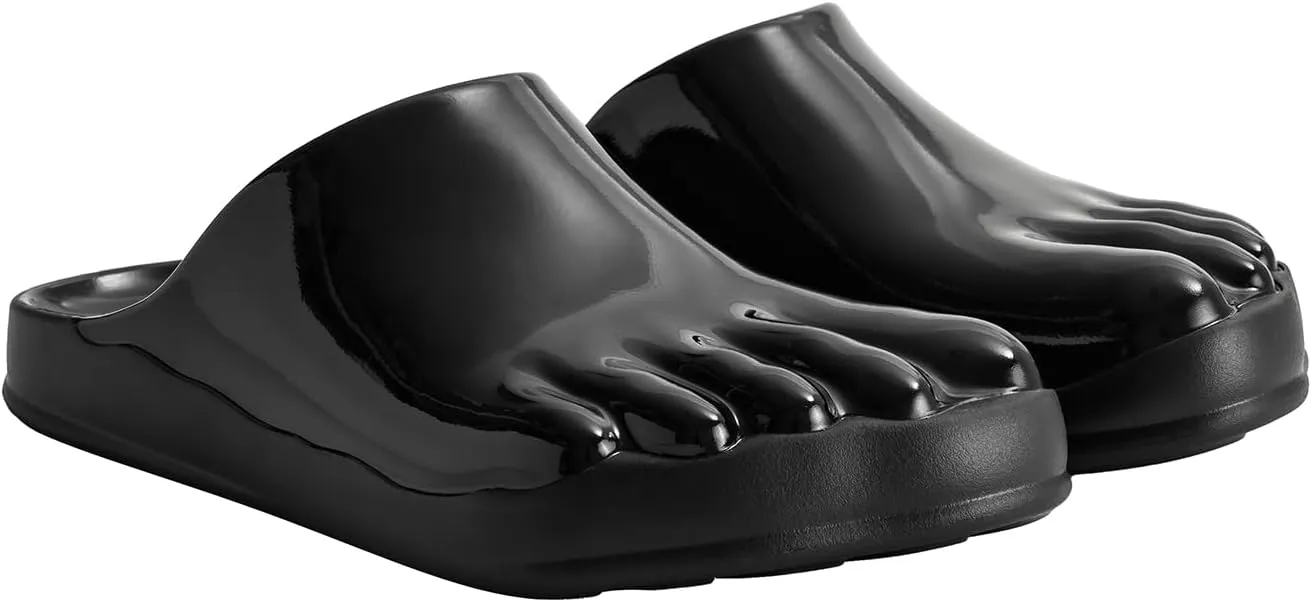 JW PEI Women's Hayley Toe Model Flat Mules