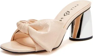 Katy Perry Women's The Timmer Bow Sandal Heeled