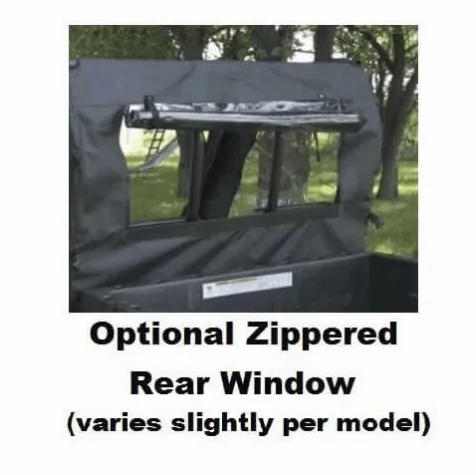 Kawasaki Mule 600/610 - Full Cab Enclosure for Hard Windshield