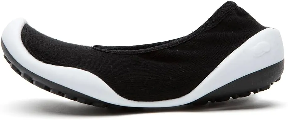 Komuello Flat Toddler Shoes, Breathable, Washable, Non-Slip, Secure Fit, Cotton Socks with Air Pocket Cushion for Indoor and Outdoor Use, Unisex Toddler Shoes for Girls