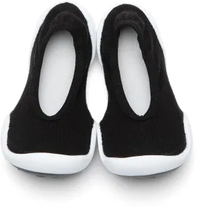 Komuello Flat Toddler Shoes, Breathable, Washable, Non-Slip, Secure Fit, Cotton Socks with Air Pocket Cushion for Indoor and Outdoor Use, Unisex Toddler Shoes for Girls