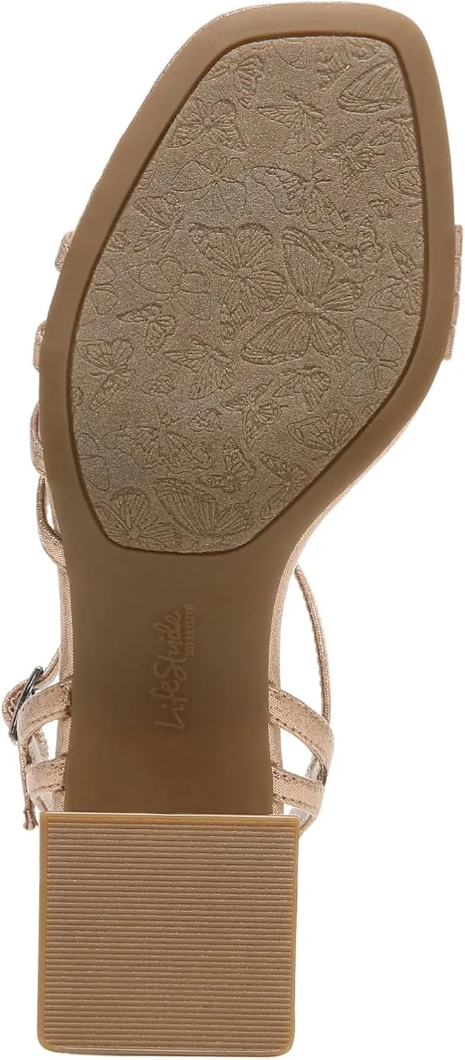 LifeStride Women's Celebrate Block Heel Strappy Sandal
