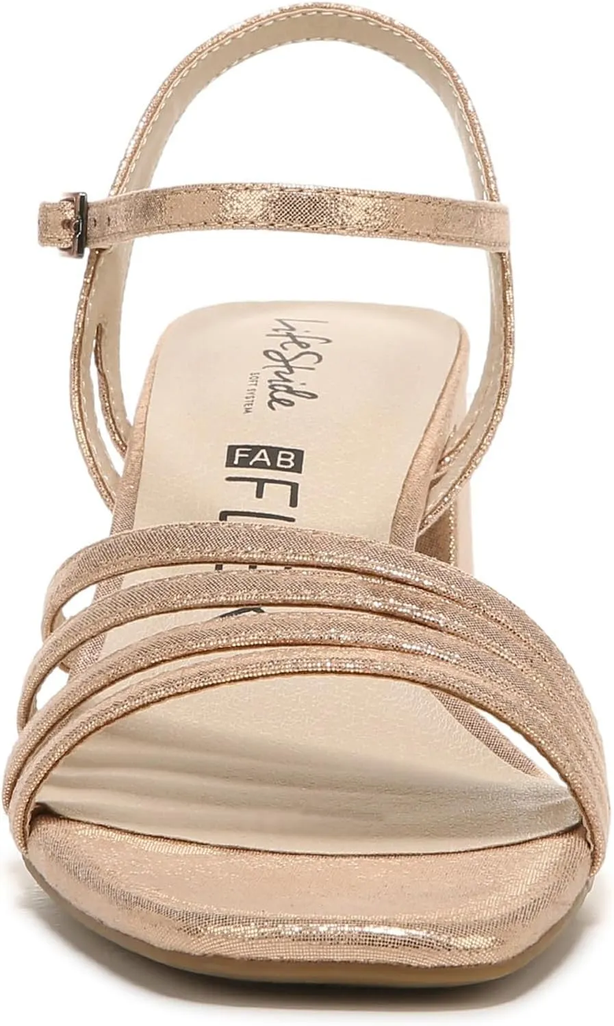 LifeStride Women's Celebrate Block Heel Strappy Sandal