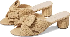 Loeffler Randall Women's Emilia Sandal, Natural, 6.5 Narrow