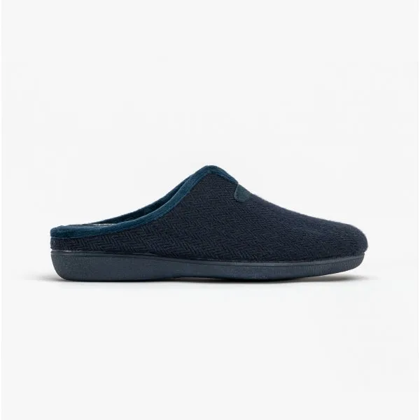 Lotus ALBERT Mens Slippers Navy