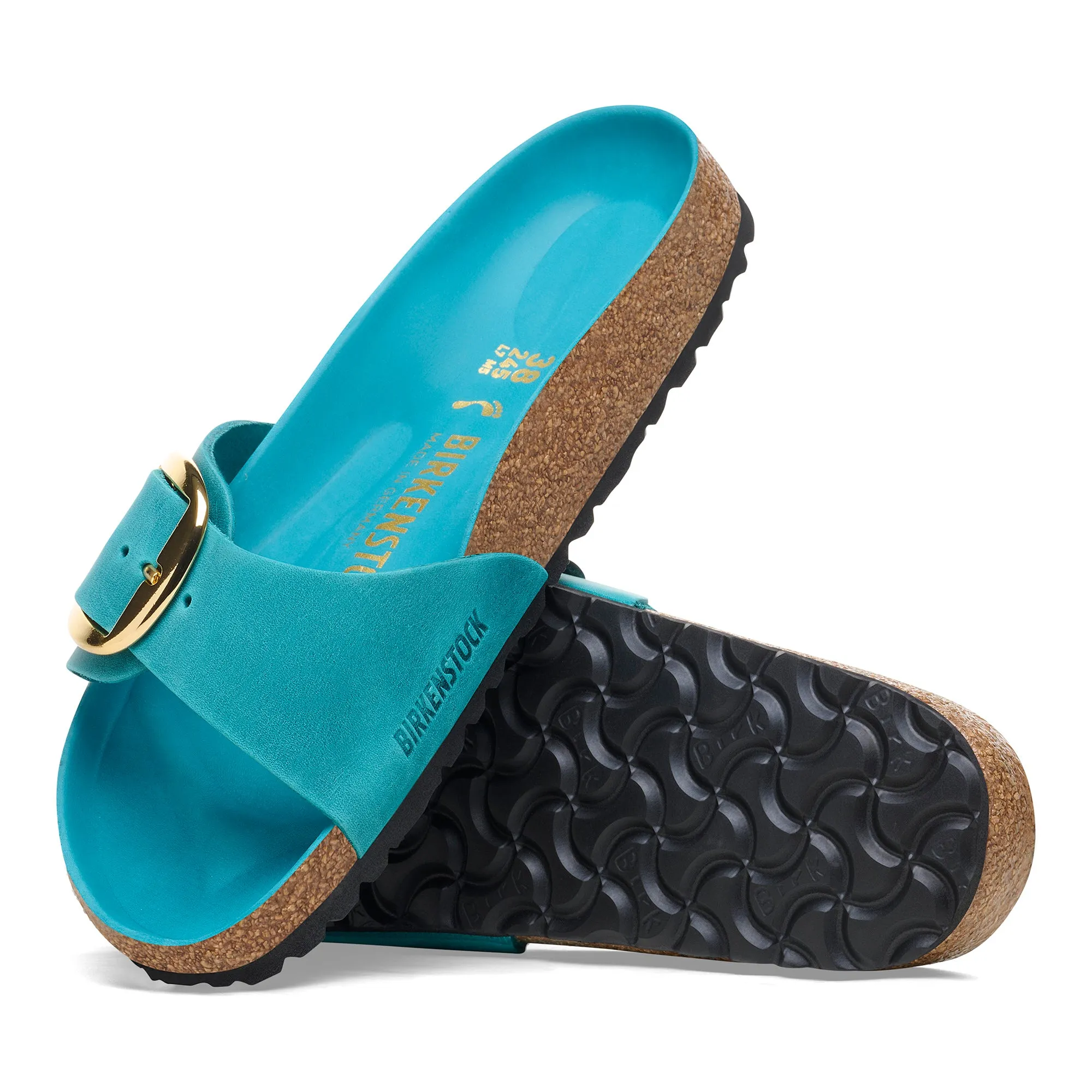 MADRID BIG BUCKLE - BISCAY BAY - OIL LEATHER