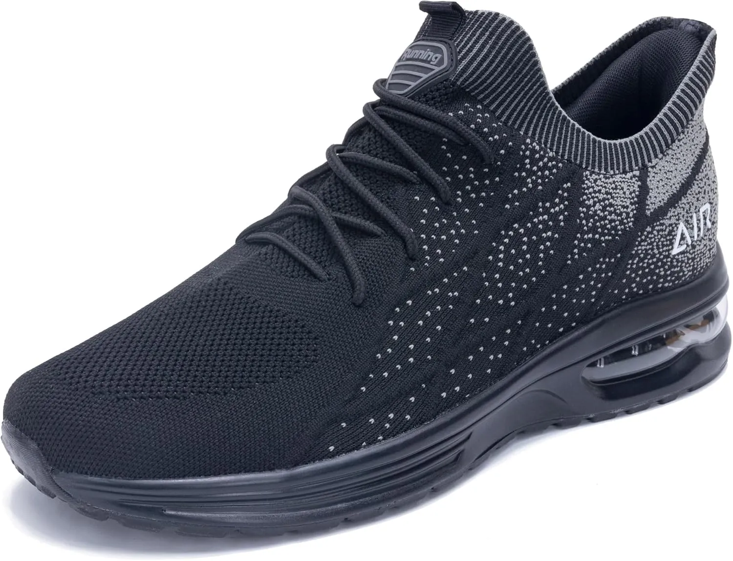 MAFEKE Mens Running Shoes Slip On Tennis Sneakers Lightweight Athletic Gym Jogging Fitness Sport Walking Shoes US 7-13