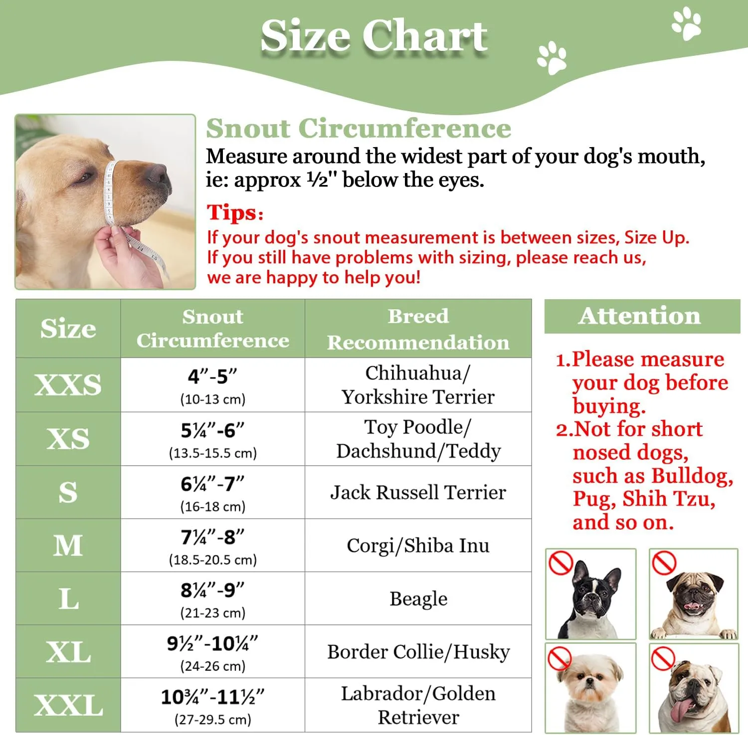 Mayerzon Dog Muzzle, Puppy Soft Mesh Muzzle for Small Medium Large Dogs Chihuahua Poodles Beagle Dachshund Corgis Labrador for Biting Chewing Grooming That Allows Panting Drinking(XXL, Grey)