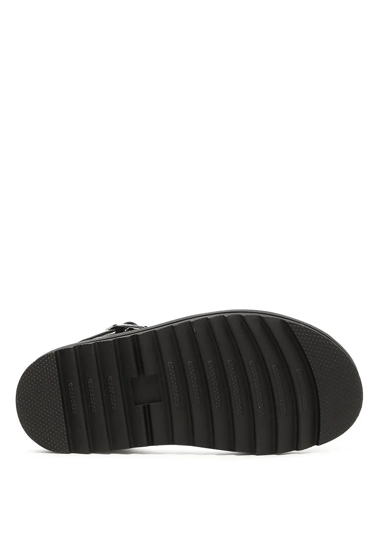 Miray Stitch Detail Sandals