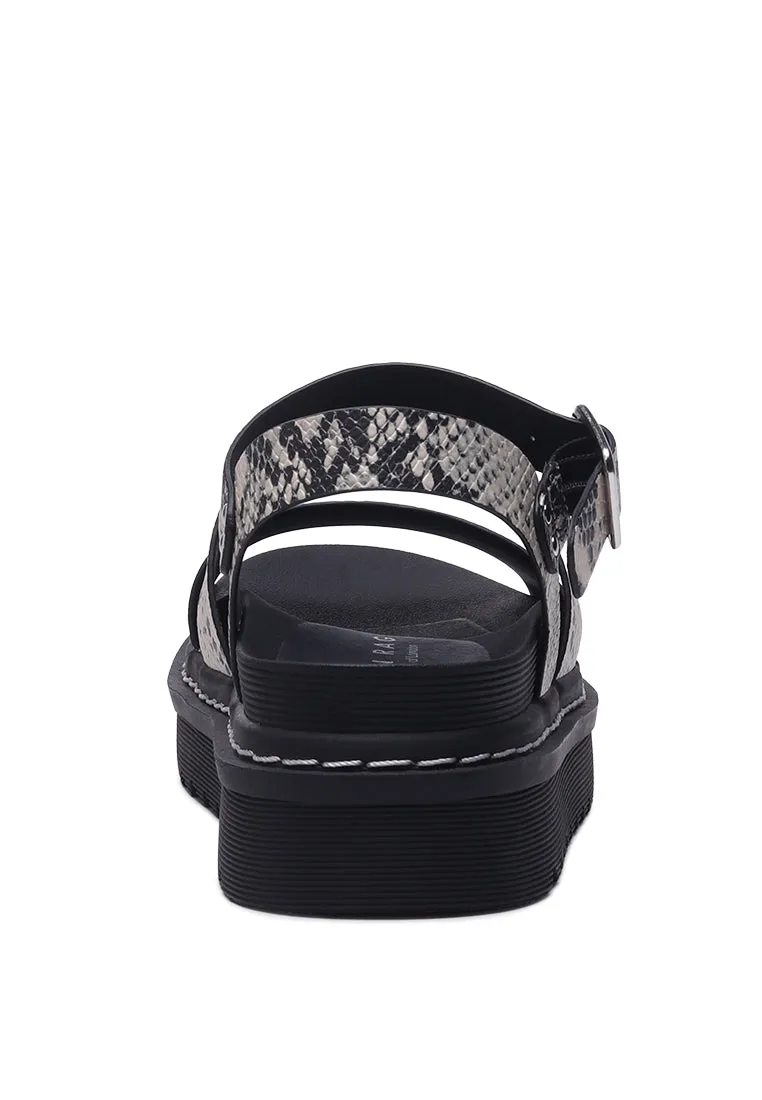 Miray Stitch Detail Sandals