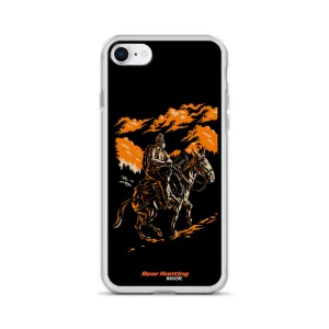 'Mule Riding Bear Hunter' iPhone Case