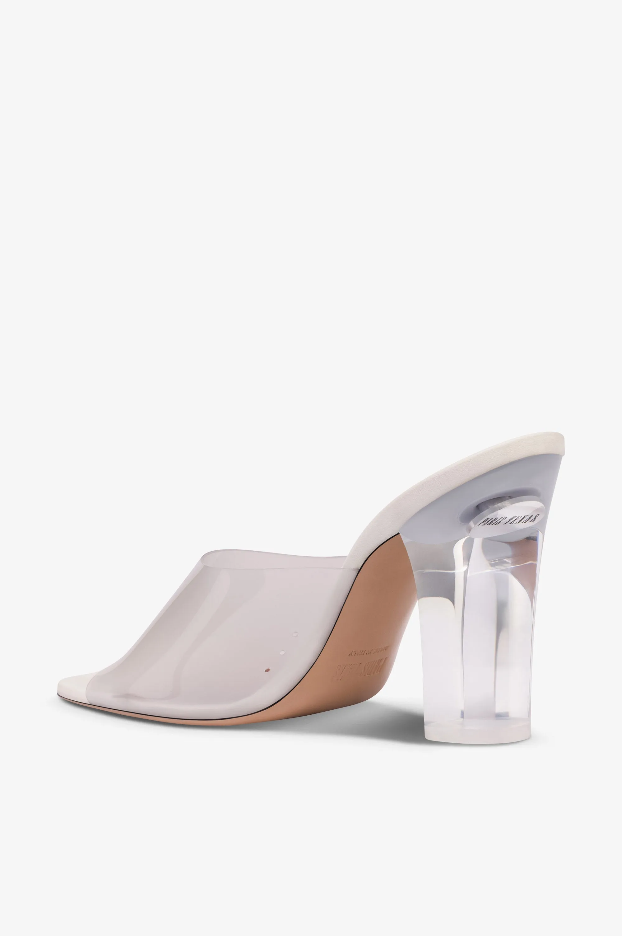 Mules in PVC