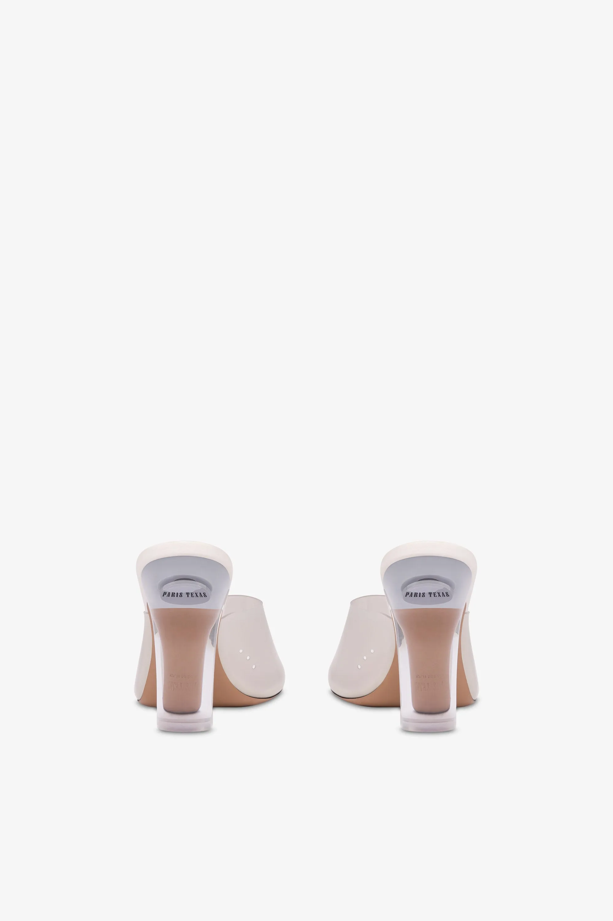 Mules in PVC