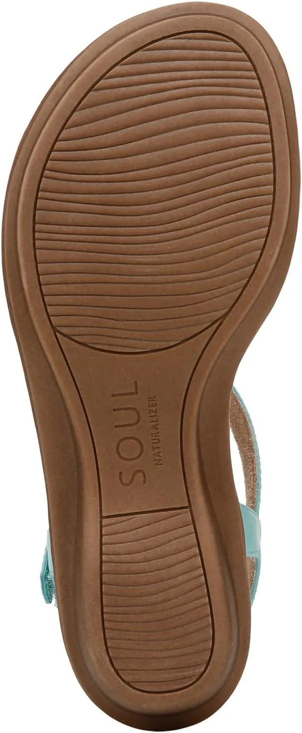 Naturalizer Women's Solo Ankle Strap Casual Sandal Flat