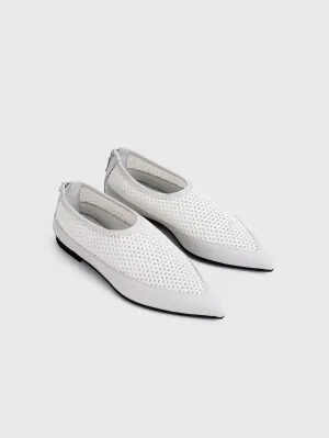 Net Point Toe Ballerina