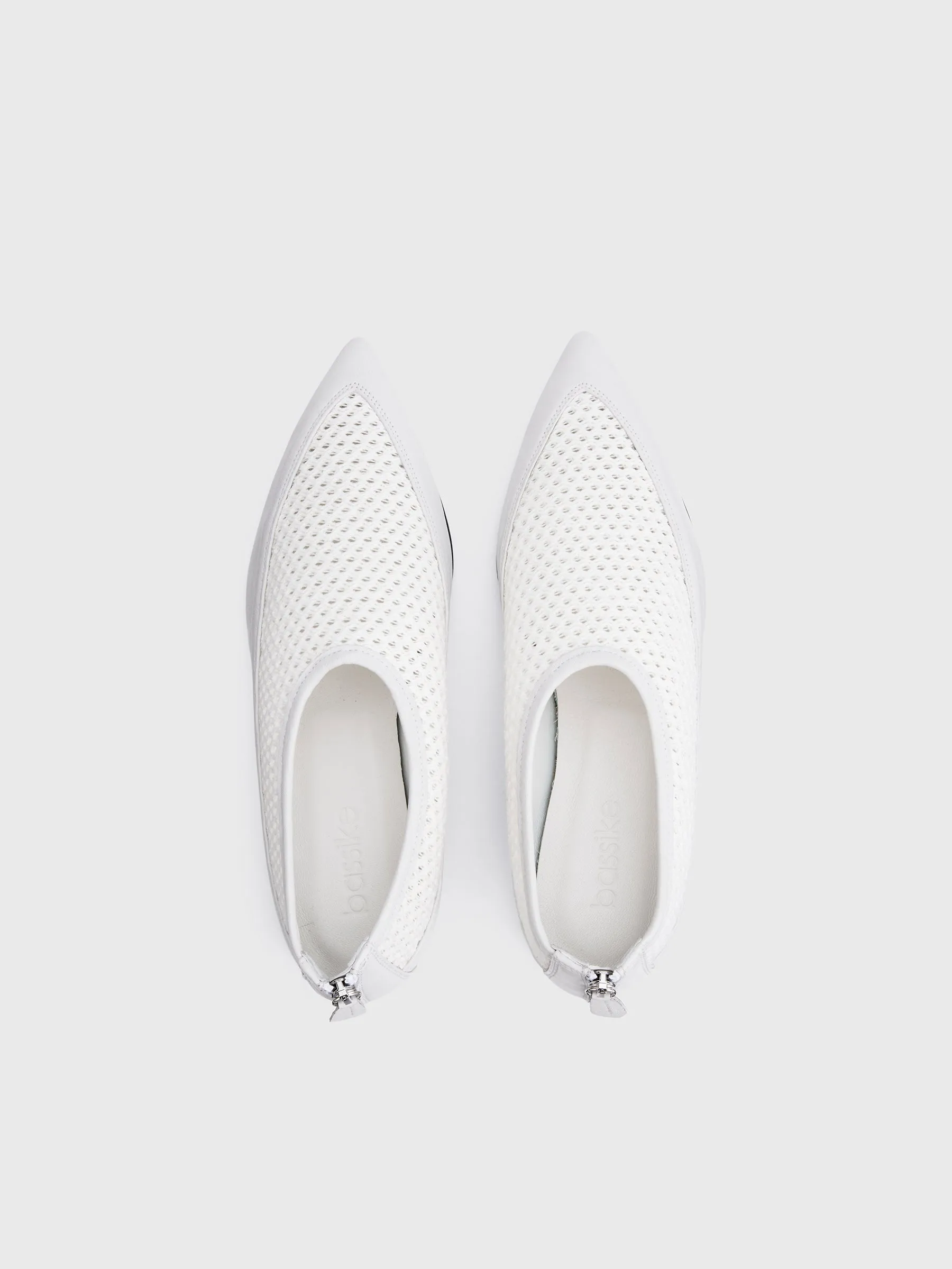 Net Point Toe Ballerina