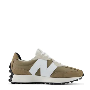 New Balance Men's 327 Trainer Mushroom / White