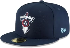 New Era Men's Navy Tennessee Titans Omaha 59FIFTY Hat