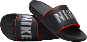 Nike Offcourt Men's Slides (BQ4639-023, Dark Smoke Grey/Picante Red/Black/Metallic Dark Gr) Size 9