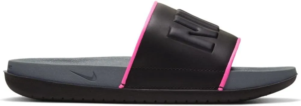 Nike Womens OFFCOURT Slide BQ4632-004 (Dark Grey/Black-PIN), Size 8
