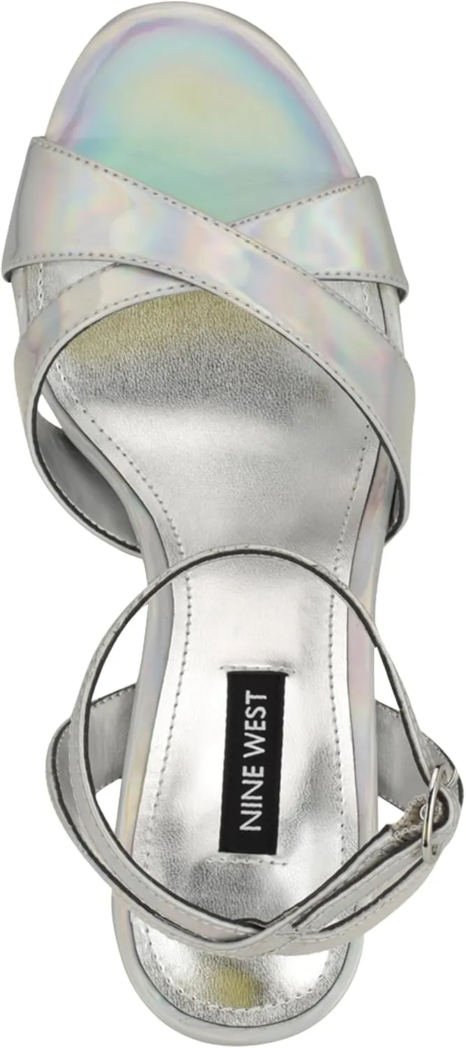 Nine West Women's Jessie Platform Ankle Strap Sandal