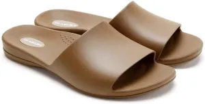OKABASHI Women's Cruise Slide Sandal | Contoured Footbed w/Arch Support for All-Day Comfort | Lightweight & Waterproof Design | Sustainably Made in The USA