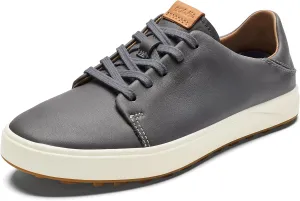 OLUKAI Wailea Women's Golf Shoes, Spikeless Golf Shoes, Supple Full-Grain Leather & Contoured Footbed, Waterproof & Stain-Resistant