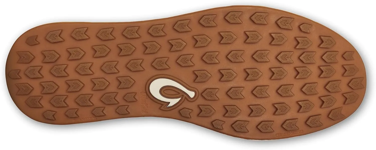 OLUKAI Wailea Women's Golf Shoes, Spikeless Golf Shoes, Supple Full-Grain Leather & Contoured Footbed, Waterproof & Stain-Resistant