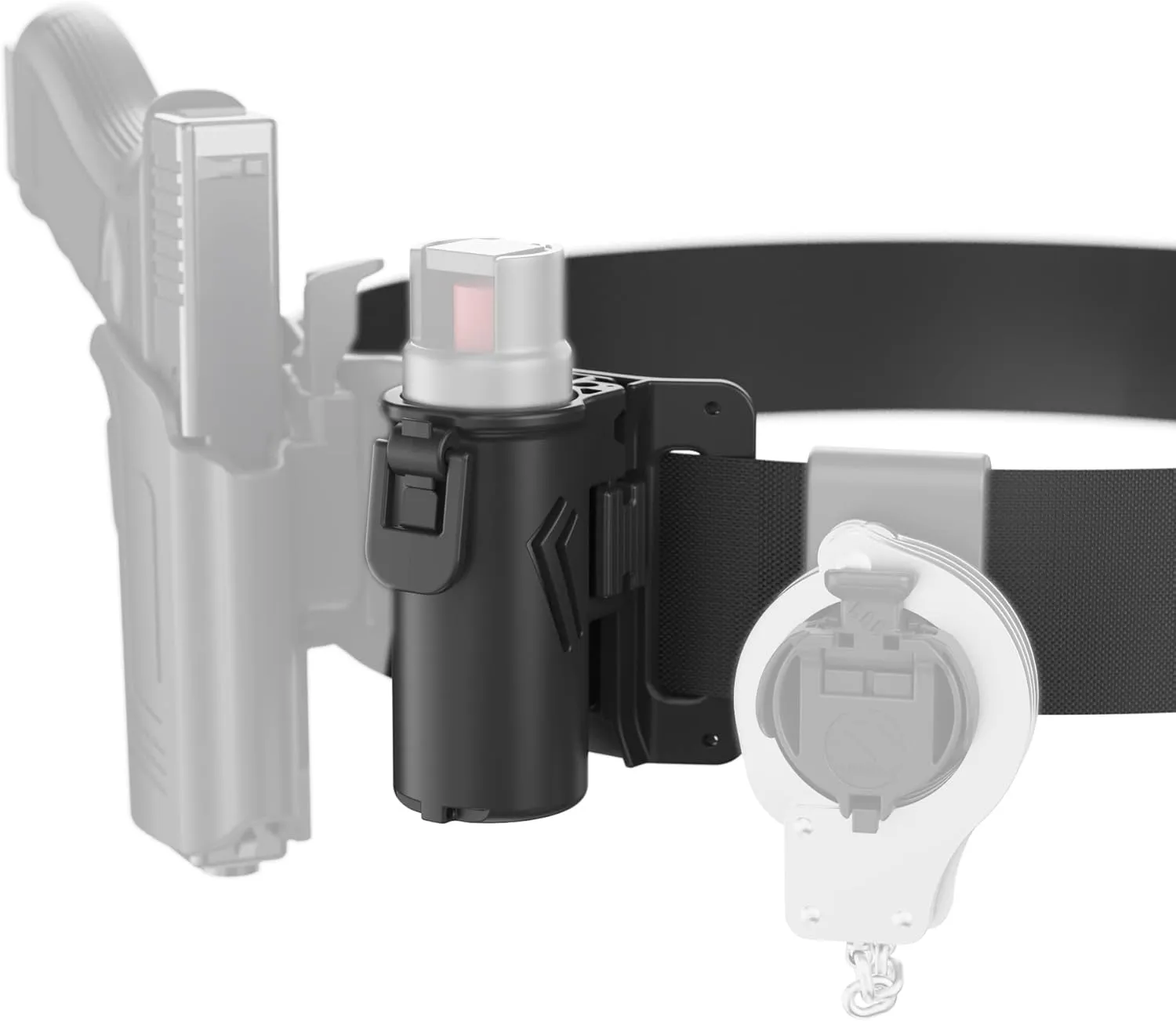Orpaz Pepper Spray Holster, MK3 Pepper Spray Holder, OC Spray Holder - Unisex - Will Improve Your Tactical Appearance