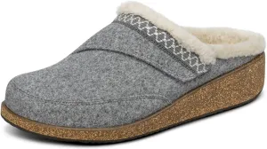 Orthofeet Women's Orthopedic Slippers for Plantar Fasciitis Relief Clara
