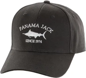 Panama Jack Since 1974 Marlin Baseball Sun Hat Cap, 3" Brim Bill, Adjustable Tuck Strap w/Slide Closure