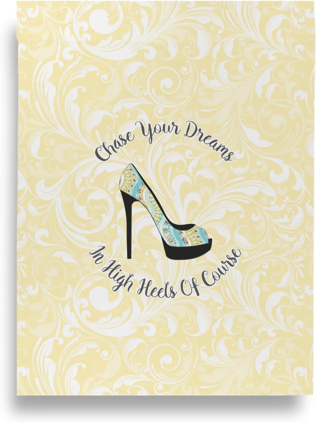 Personalized High Heels 28" House Flag - Double Sided