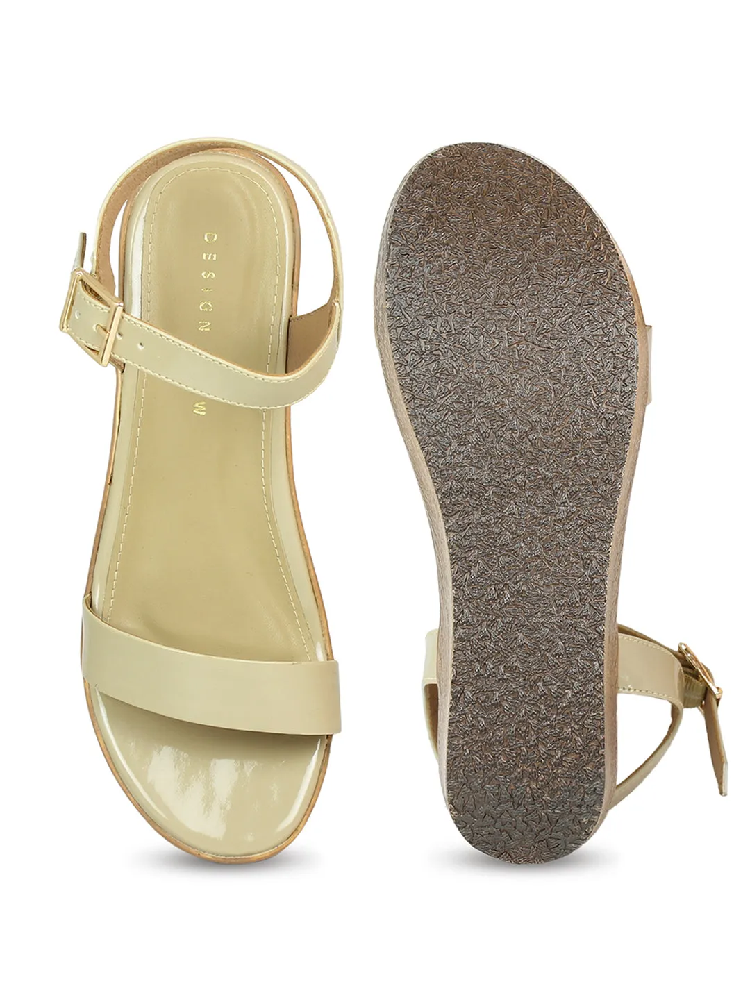 Platform Ankle Strap Sandal
