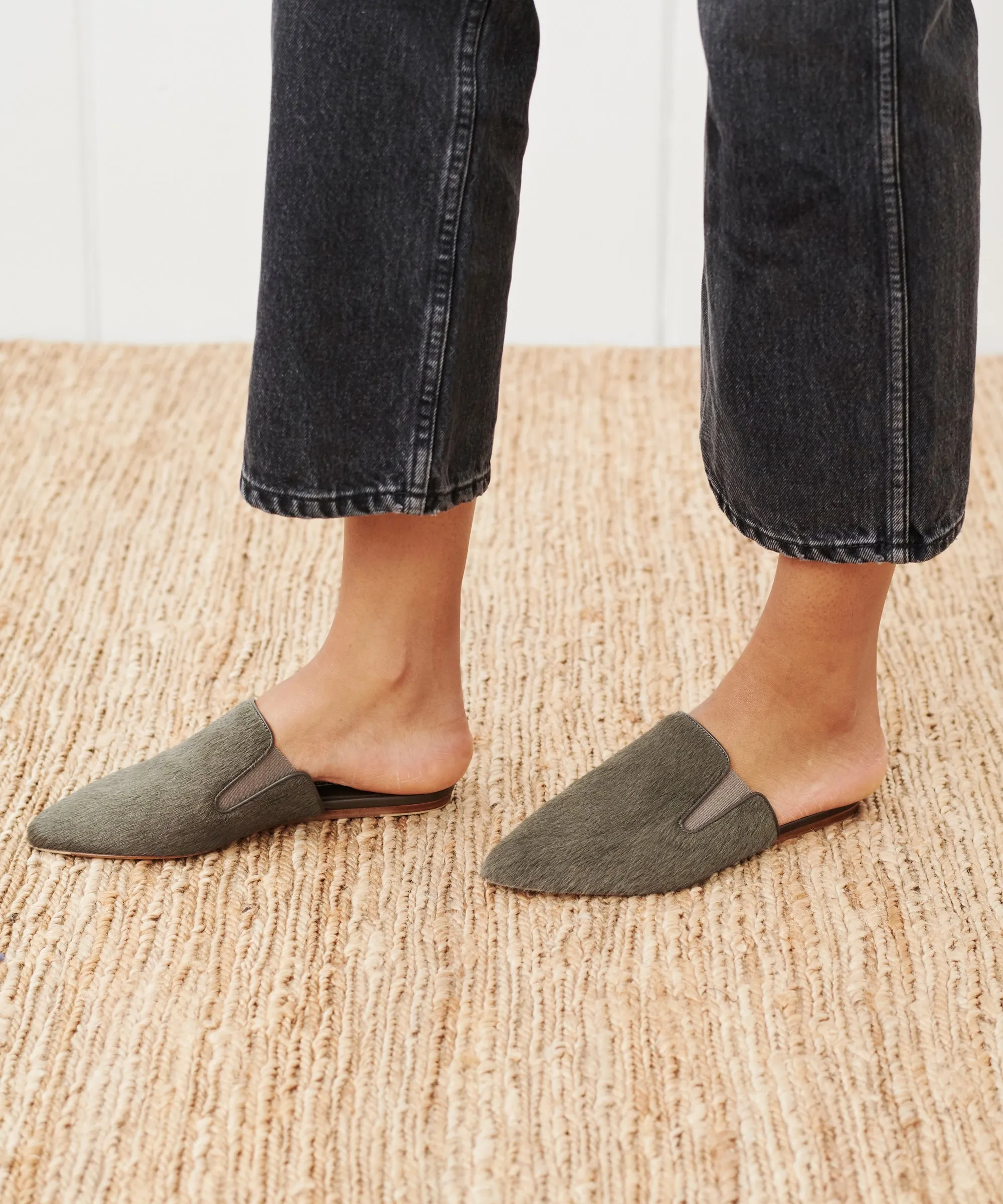 Pony Hair Mule
