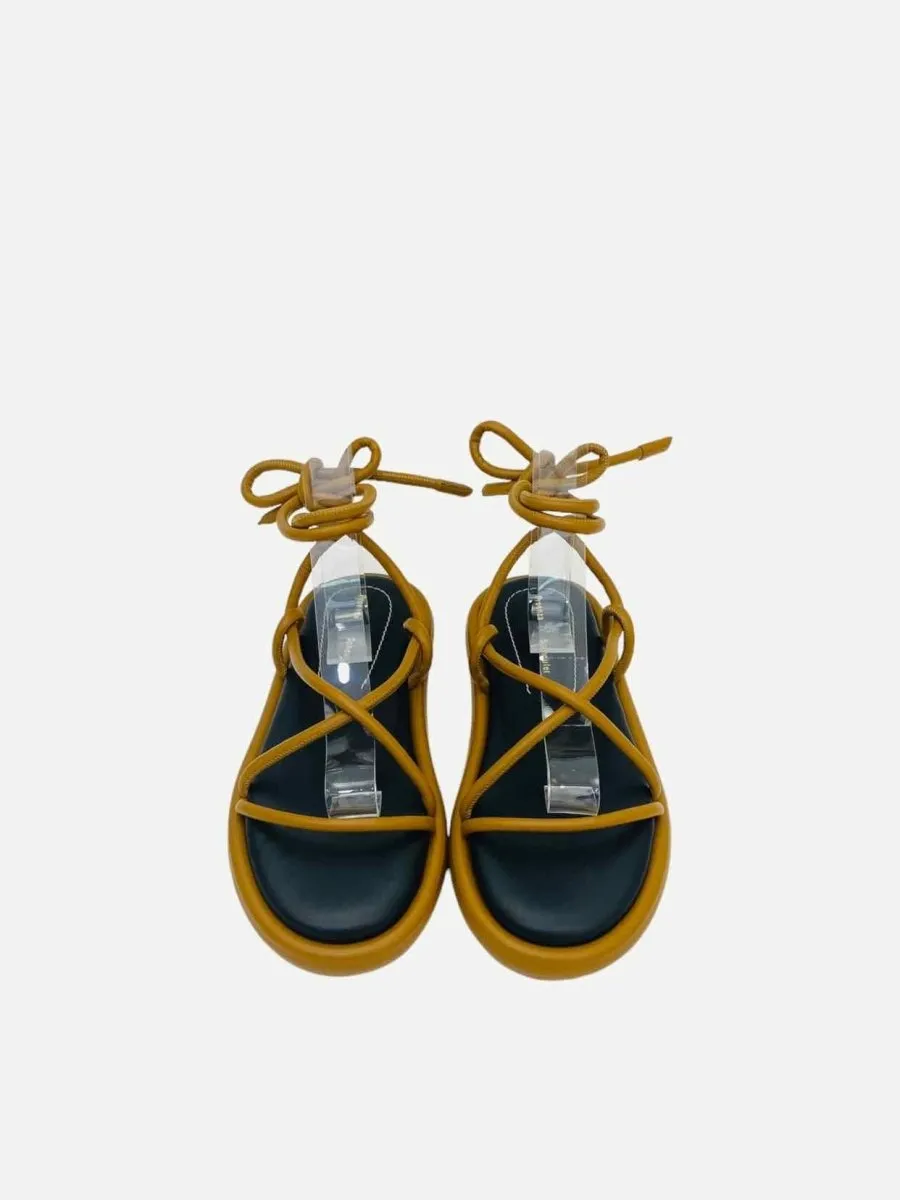 PROENZA SCHOULER Pipe Strappy Tan Sandals 39