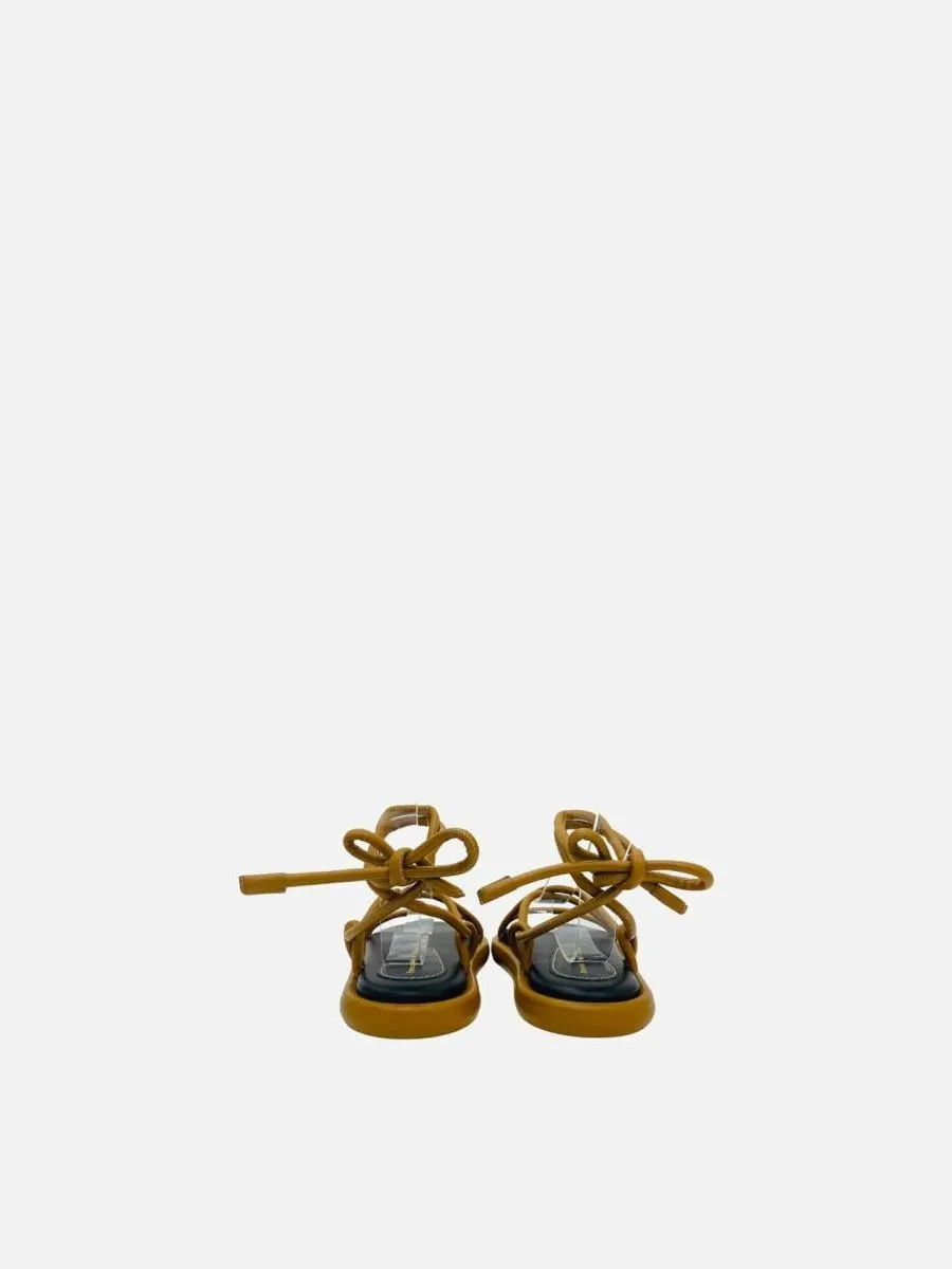 PROENZA SCHOULER Pipe Strappy Tan Sandals 39