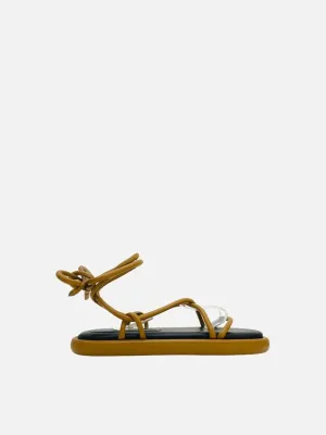 PROENZA SCHOULER Pipe Strappy Tan Sandals 39
