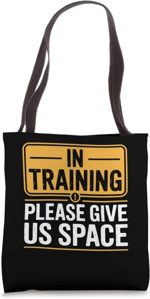 Reactive Dog In Training Nervous Dog Owners Tote Bag