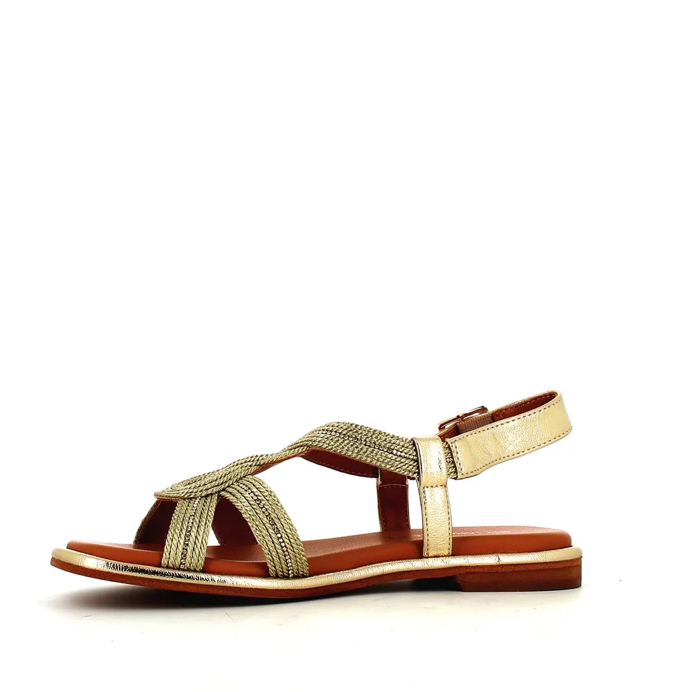 Regarde Le Ciel Elma Sandal Gold