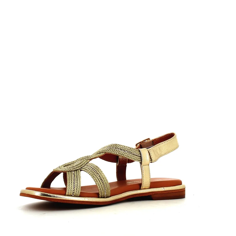 Regarde Le Ciel Elma Sandal Gold