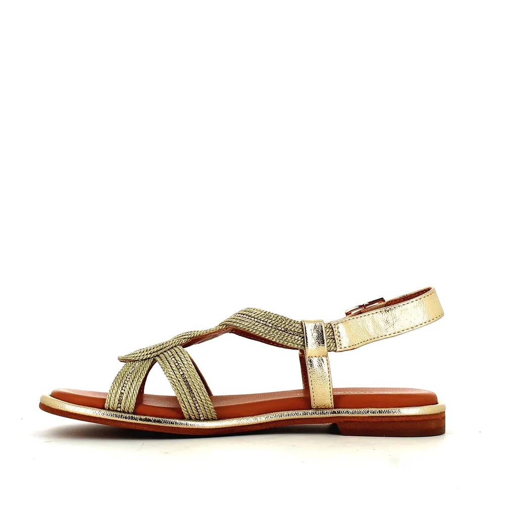 Regarde Le Ciel Elma Sandal Gold