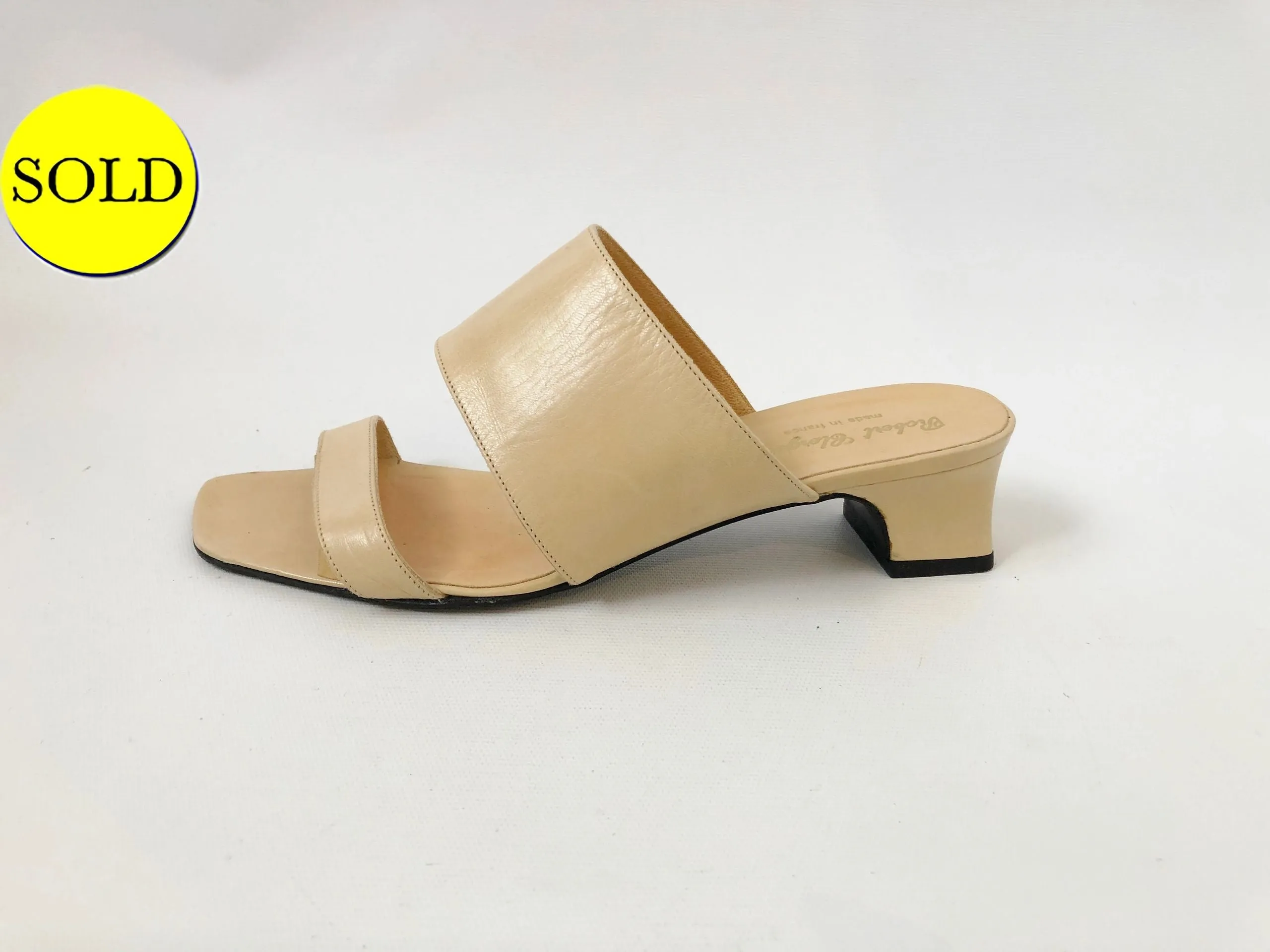 Robert Clergerie Strap Mule Size 9