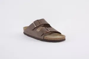ROHDE - 5631 72 FLAT 2 BUCKLE COMFORT MULE - BROWN