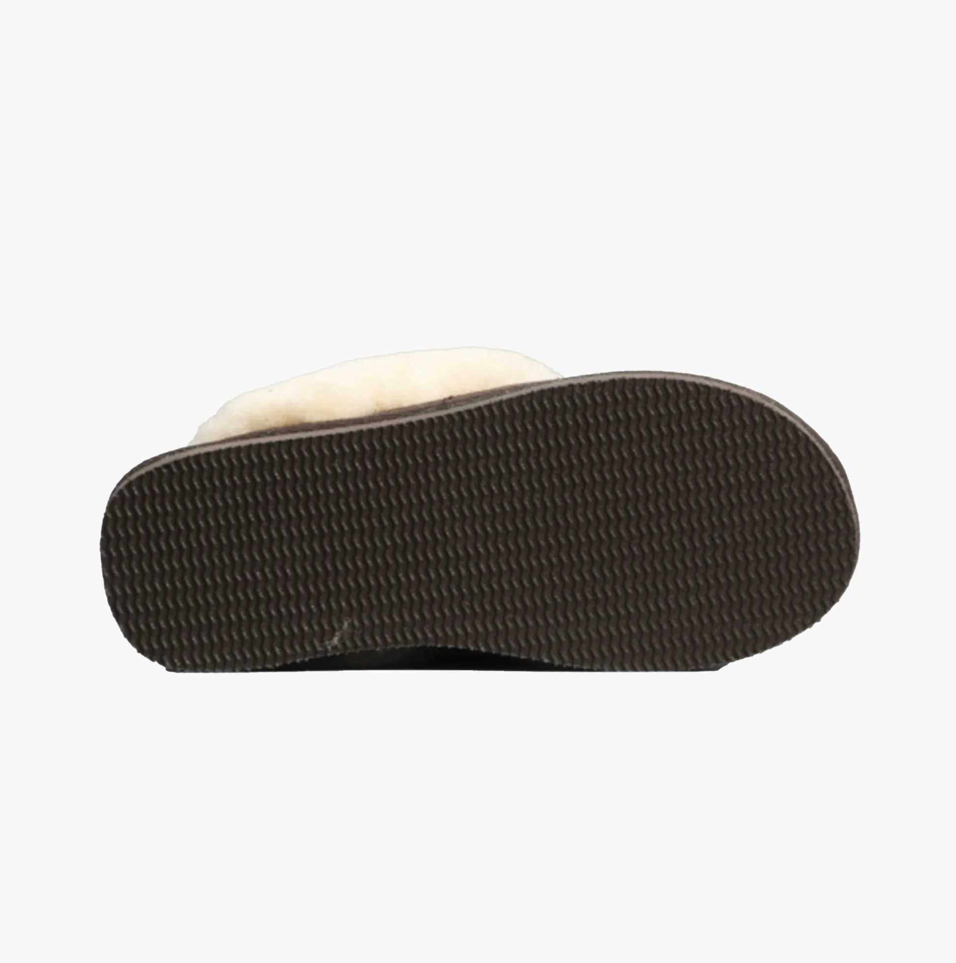 Shepherd JESSICA Womens Sheepskin Mules Dark Brown