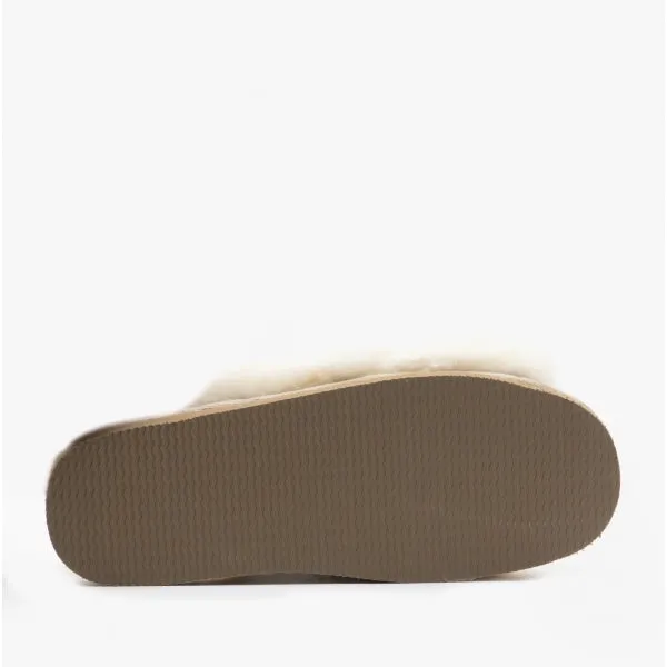 Shepherd LOVISA Womens Sheepskin Mules Creme