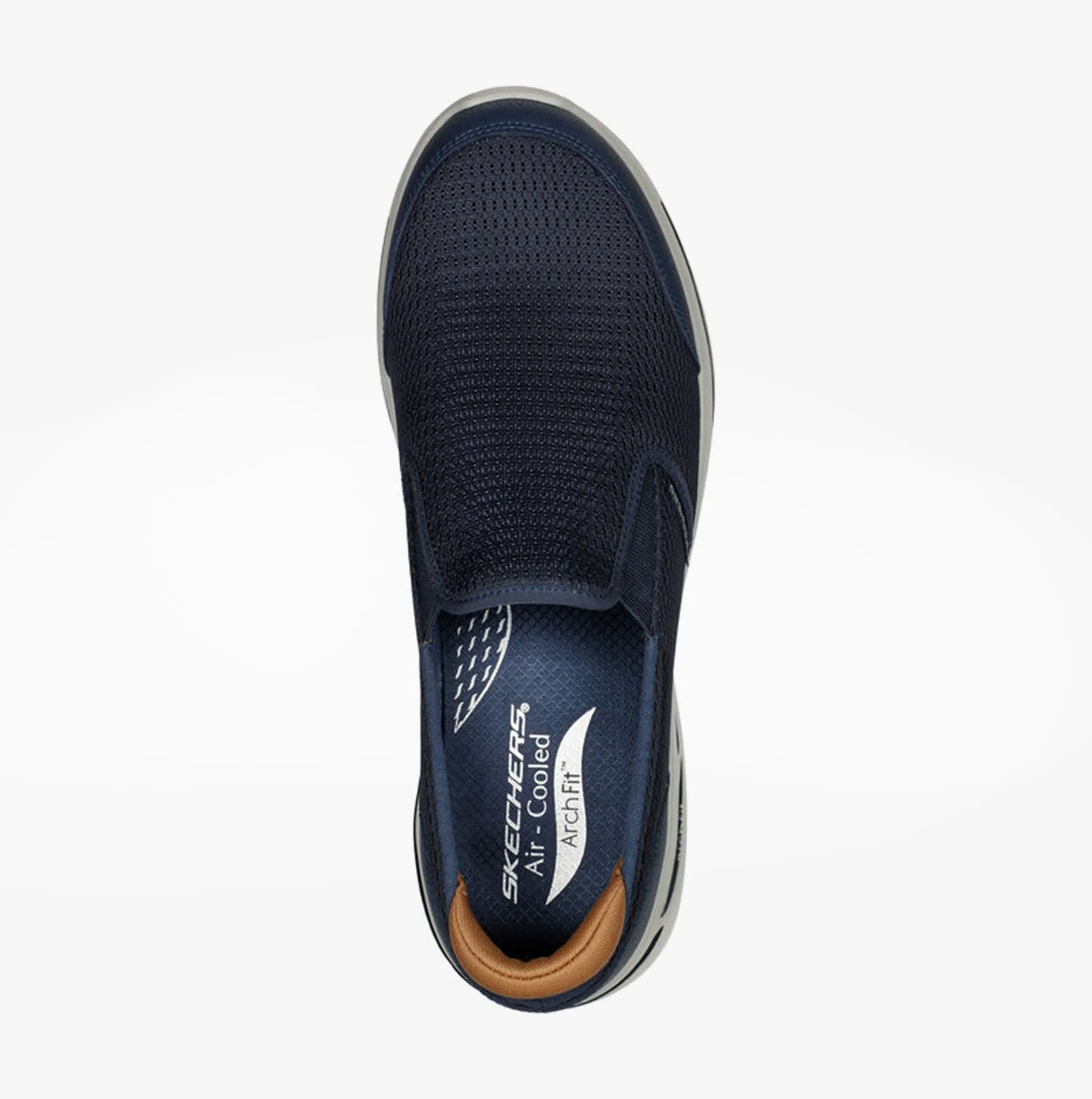 Skechers 216264/NVY GO WALK ARCH FIT-ROBUST COMFORT Mens Slip-On Trainers Navy